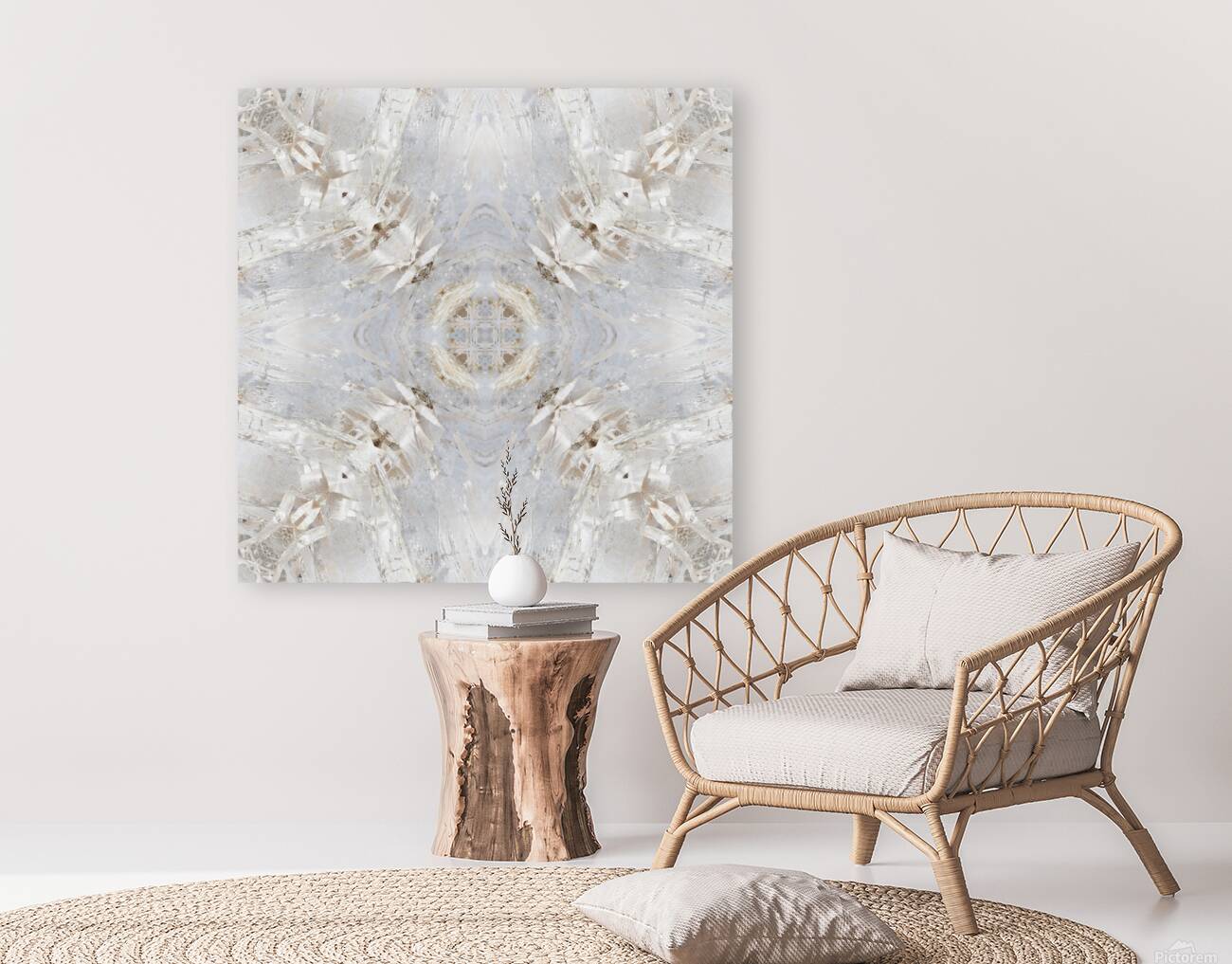 Winter birch bark Reproduction