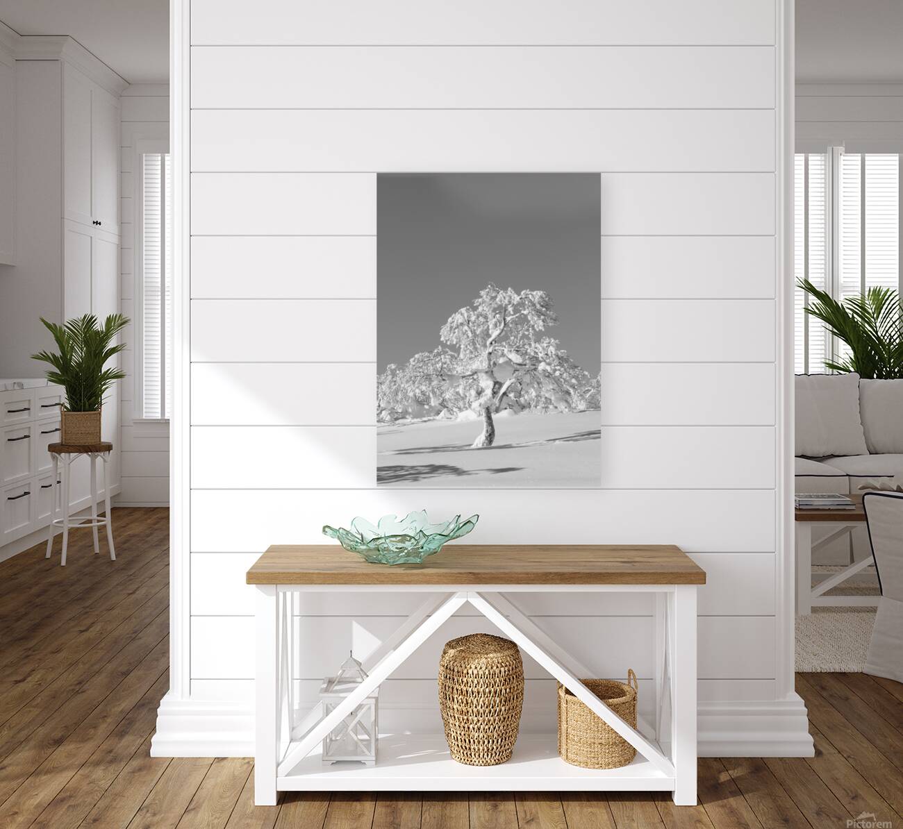 Lone Birch Reproduction