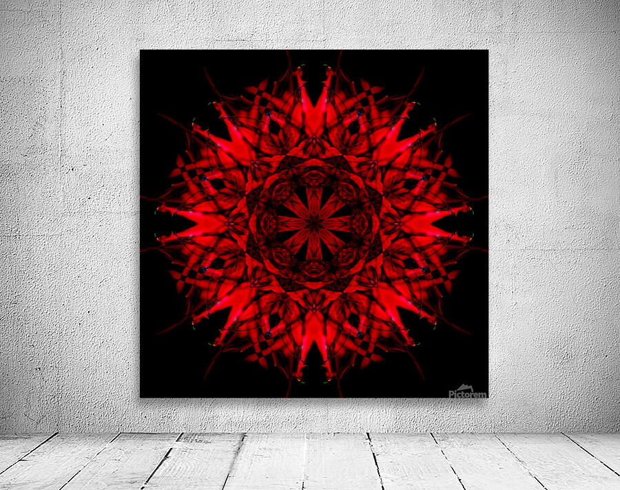 Red Bergamot Wall Preview