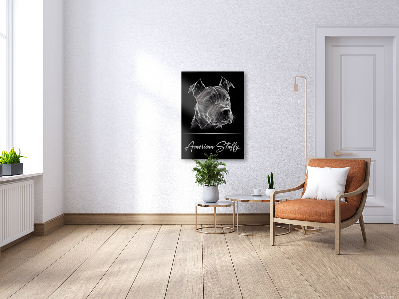 American Staffy Reproduction
