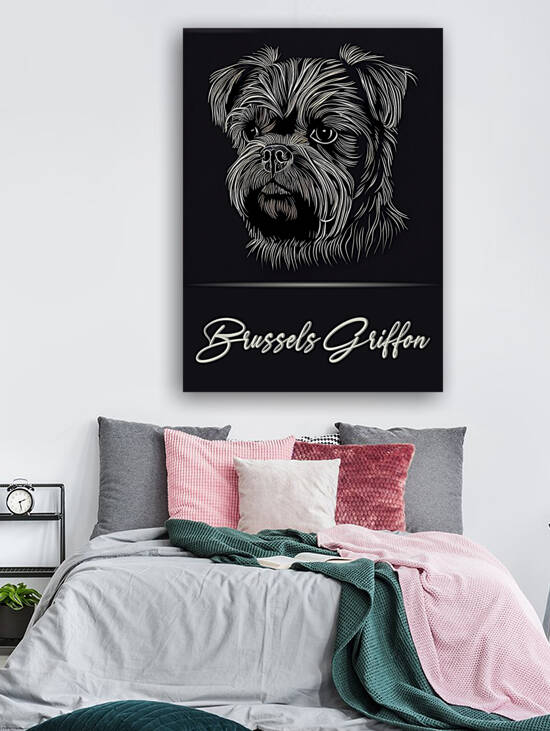 Brussels Griffon Portrait by Best Breeds