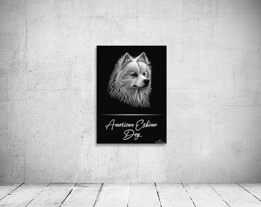 American Eskimo Dog Wall Preview