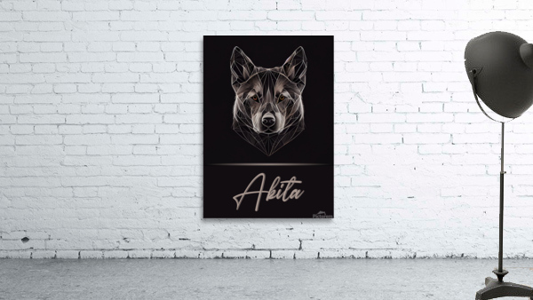 Akita Wall Preview