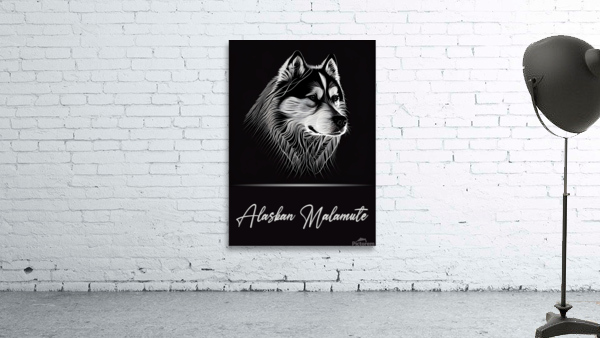 Alaskan Malamute Wall Preview