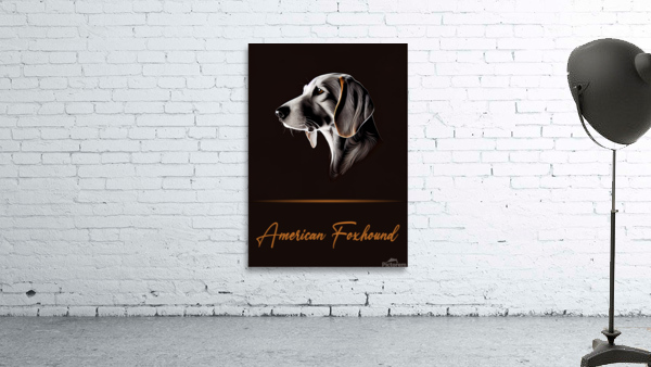 American Foxhound Wall Preview