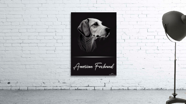 American Foxhound Wall Preview