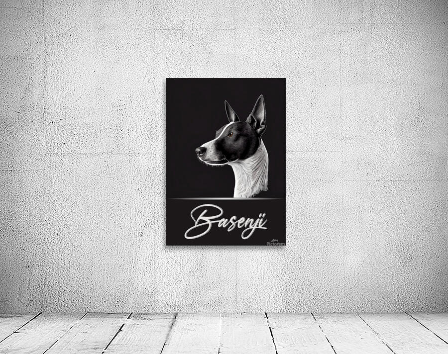 Elegant Basenji Wall Preview