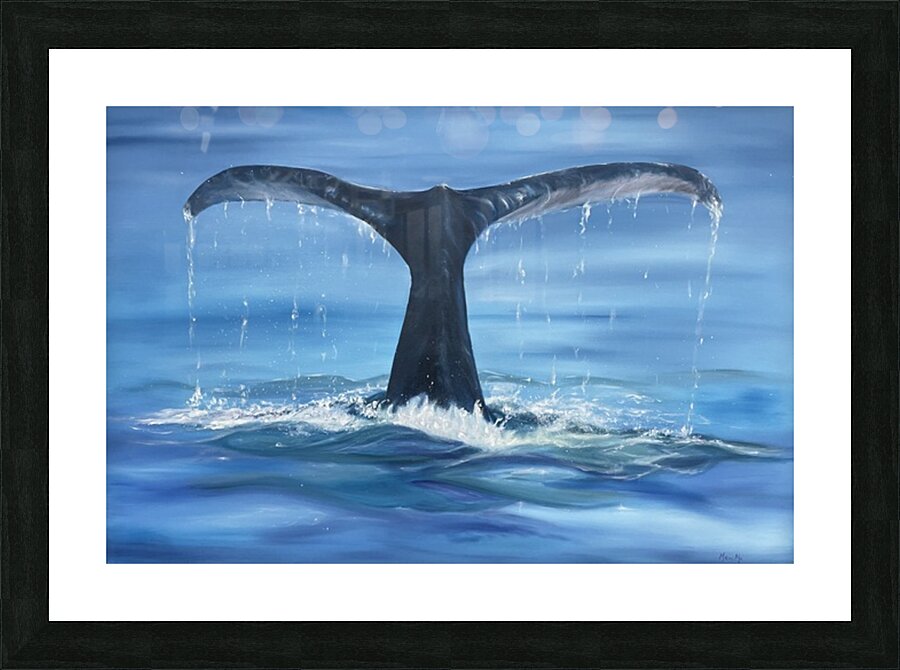 Deep Dive Picture Frame print