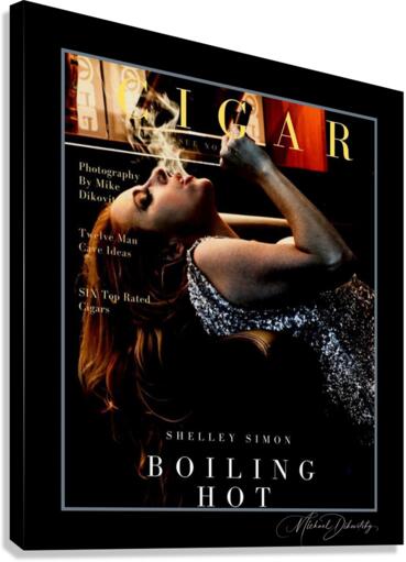 Cigar Magazine  Canvas Print