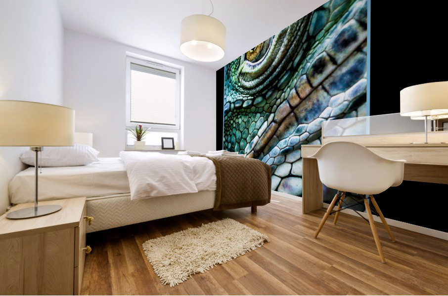 Iguana  Mural print