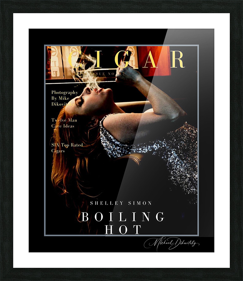 Cigar Magazine  Picture Frame print