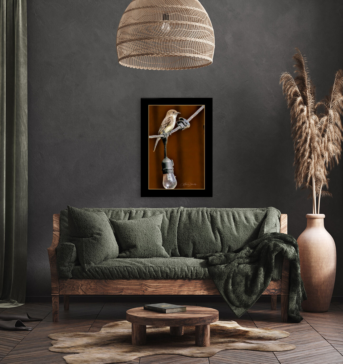 Bird on a Wire Reproduction