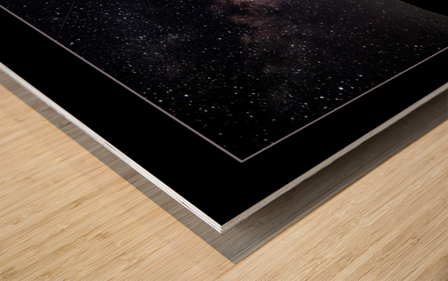 Milky Way  Wood print