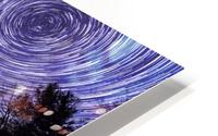 Star Trails HD Metal print