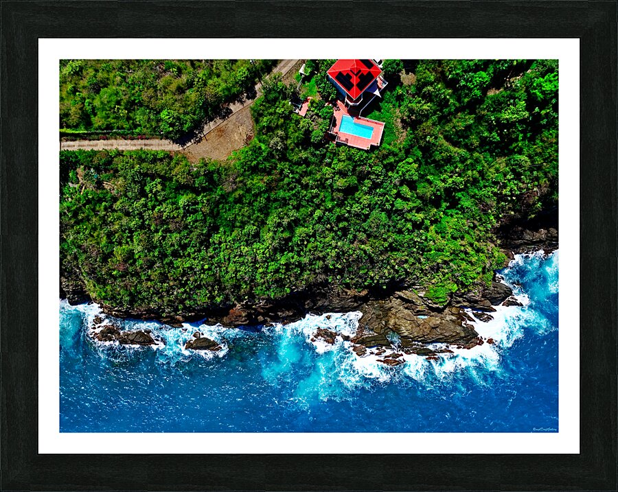 Clifftop Symphony Picture Frame print