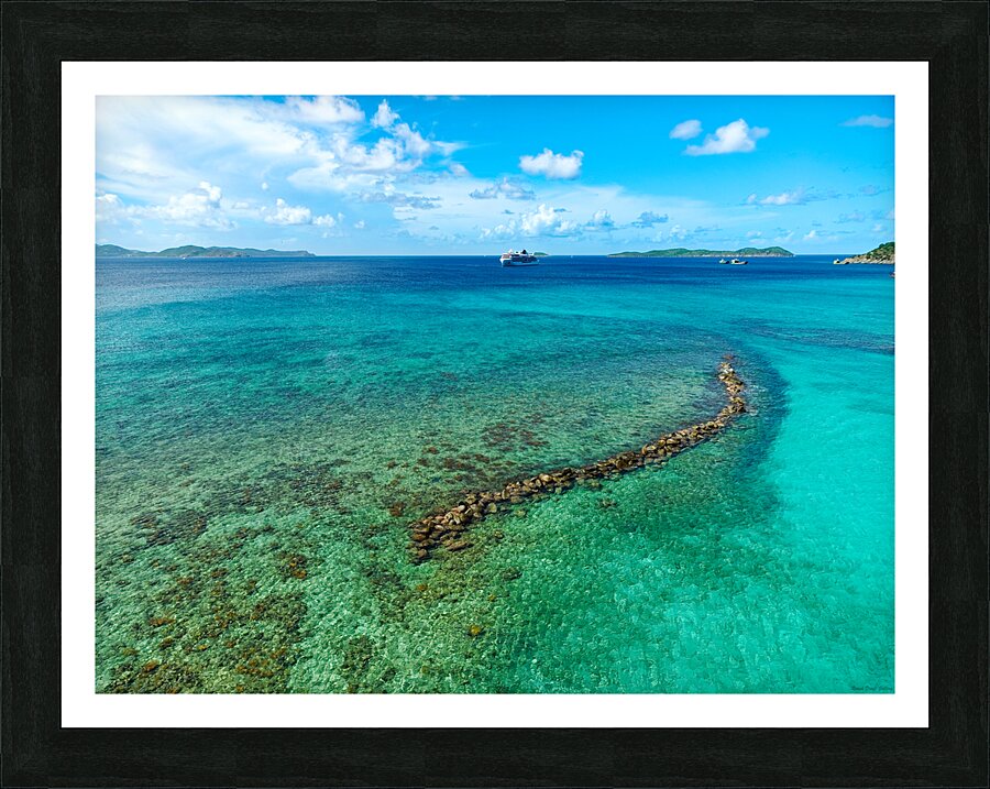 Crystal Reefway Picture Frame print