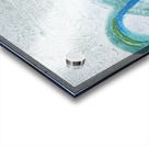 Abstract White and Blue 4 Acrylic print