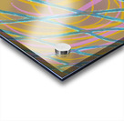 Blue Twist with Gold  Acrylic print