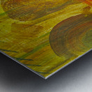 CONTENTMENT Abstract in Warm Yellow and Red   20240315 Metal print