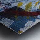 Abstract Number 0530 Circles  Metal print