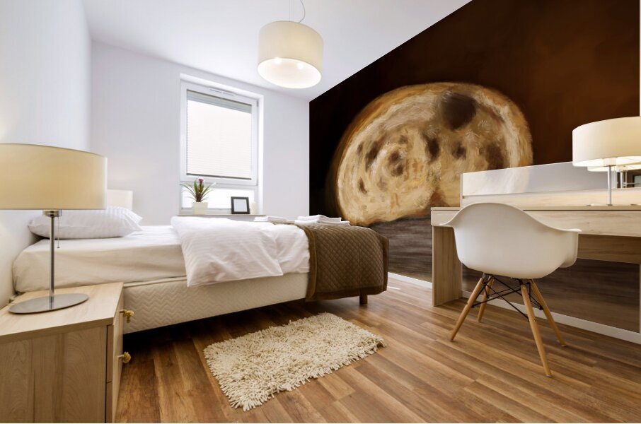 Half  Loaf of Bread  Mural print