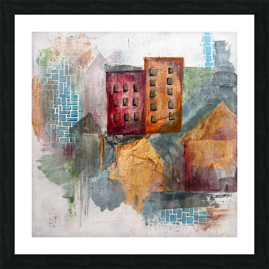 Cityscape 2  Picture Frame print