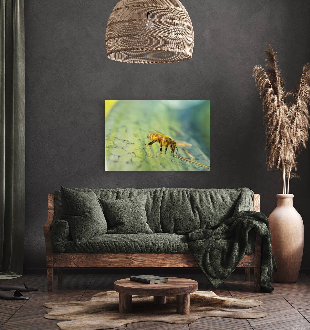 Honeybee Drinking III Reproduction