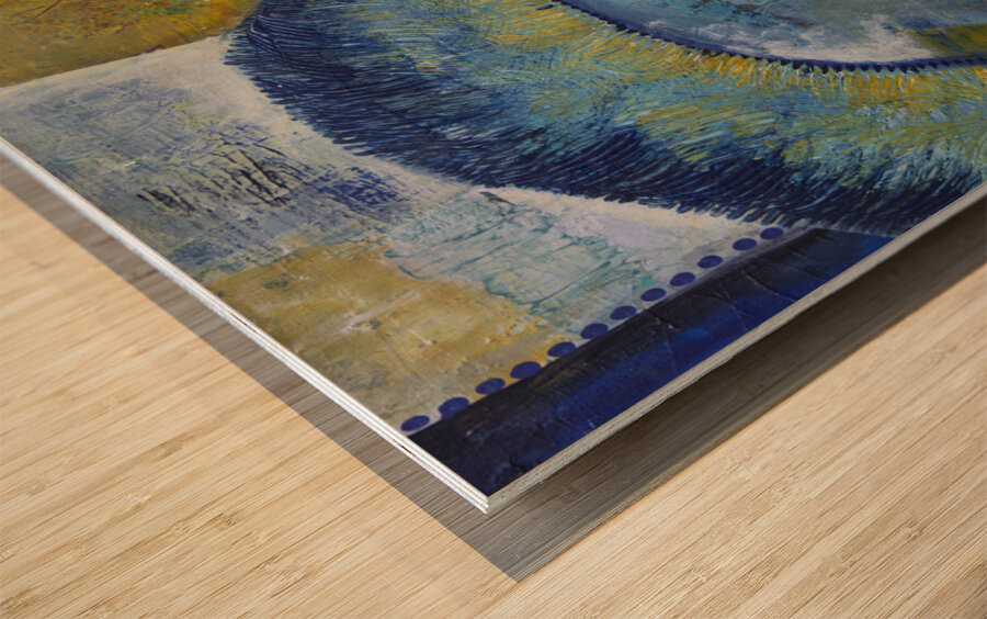 Connection 3 Wood print