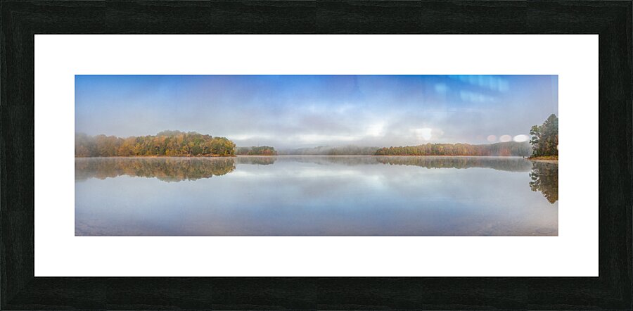 Morning Fog at McGhees Mill Picture Frame print