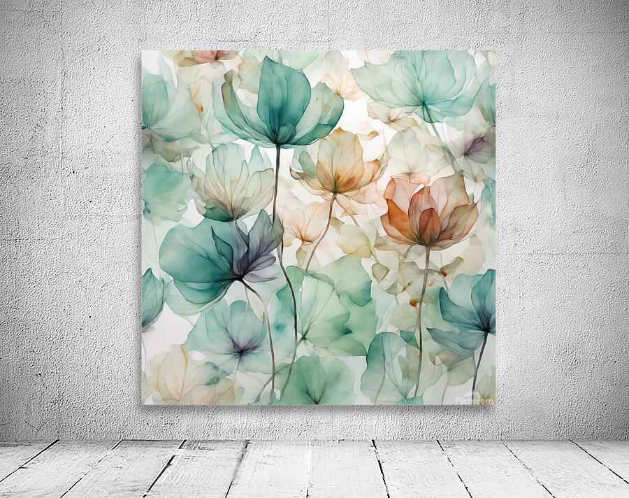  A stunning watercolor illustration featurin Wall Preview