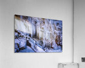 Icy Icicles Acrylic Print