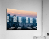 Misty Trees Acrylic Print