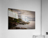 Stormy Lighthouse Acrylic Print