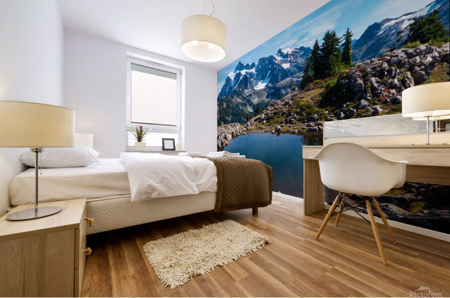 Mt Shuksan 3 Mural print