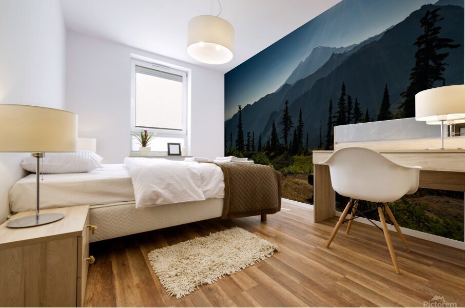 Come  Sit Mural print