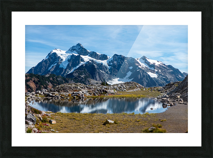 Mt Shuksan 2 Picture Frame print