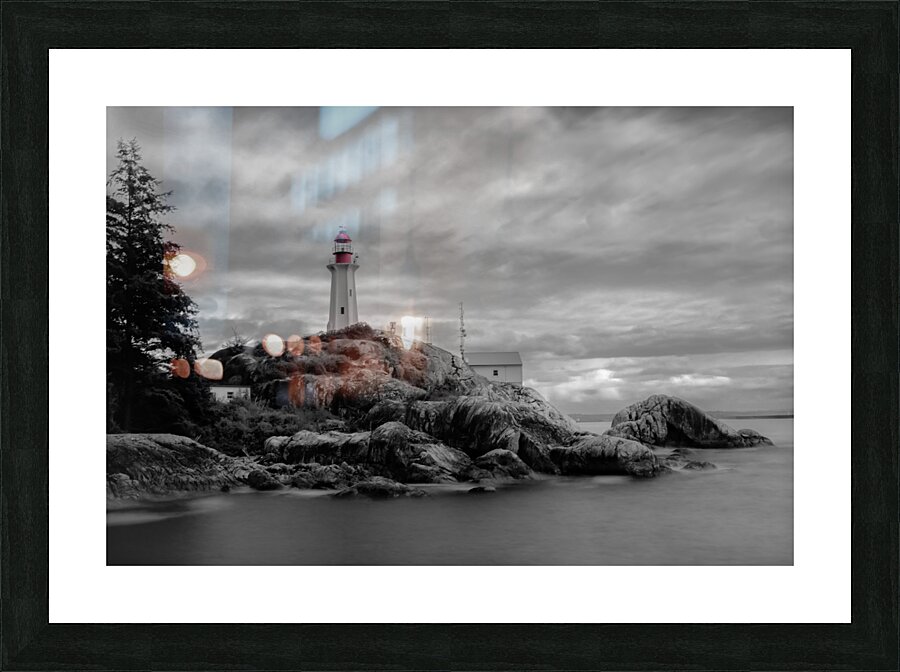 Lighthouse Picture Frame print