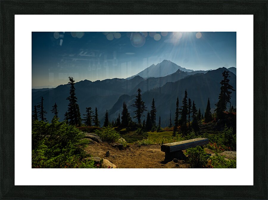 Come  Sit Picture Frame print