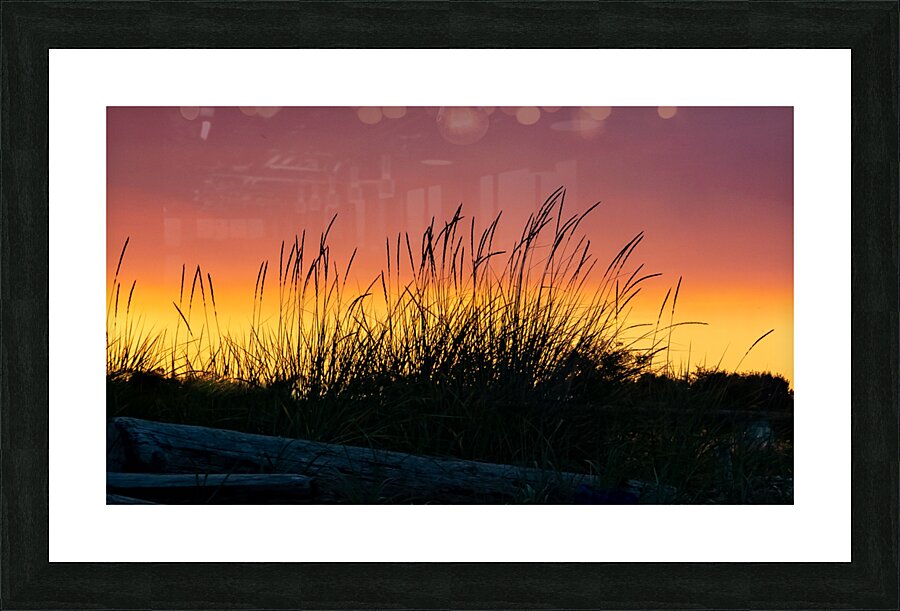 Beach Sunset Picture Frame print