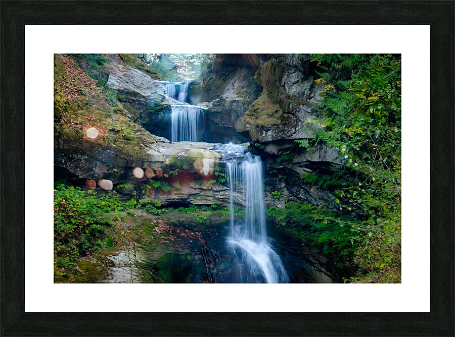 Waterfall Picture Frame print
