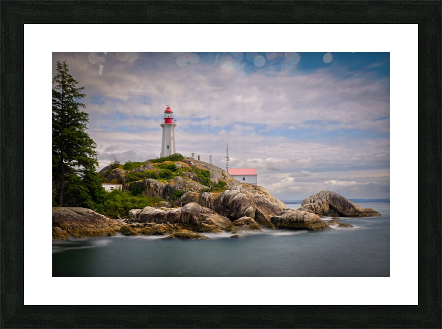 Peaceful Lighthouse Picture Frame print