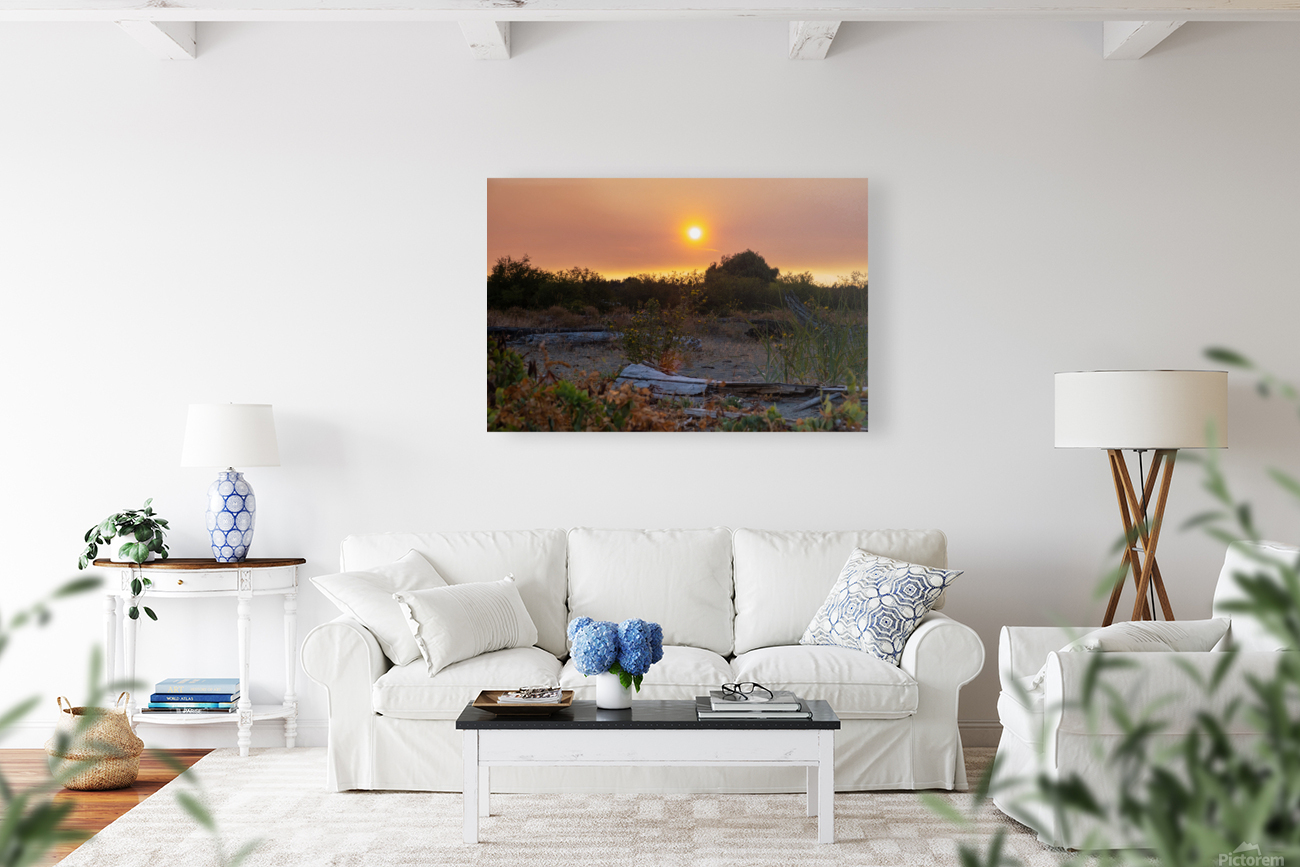 Boundry Bay Sunset Reproduction