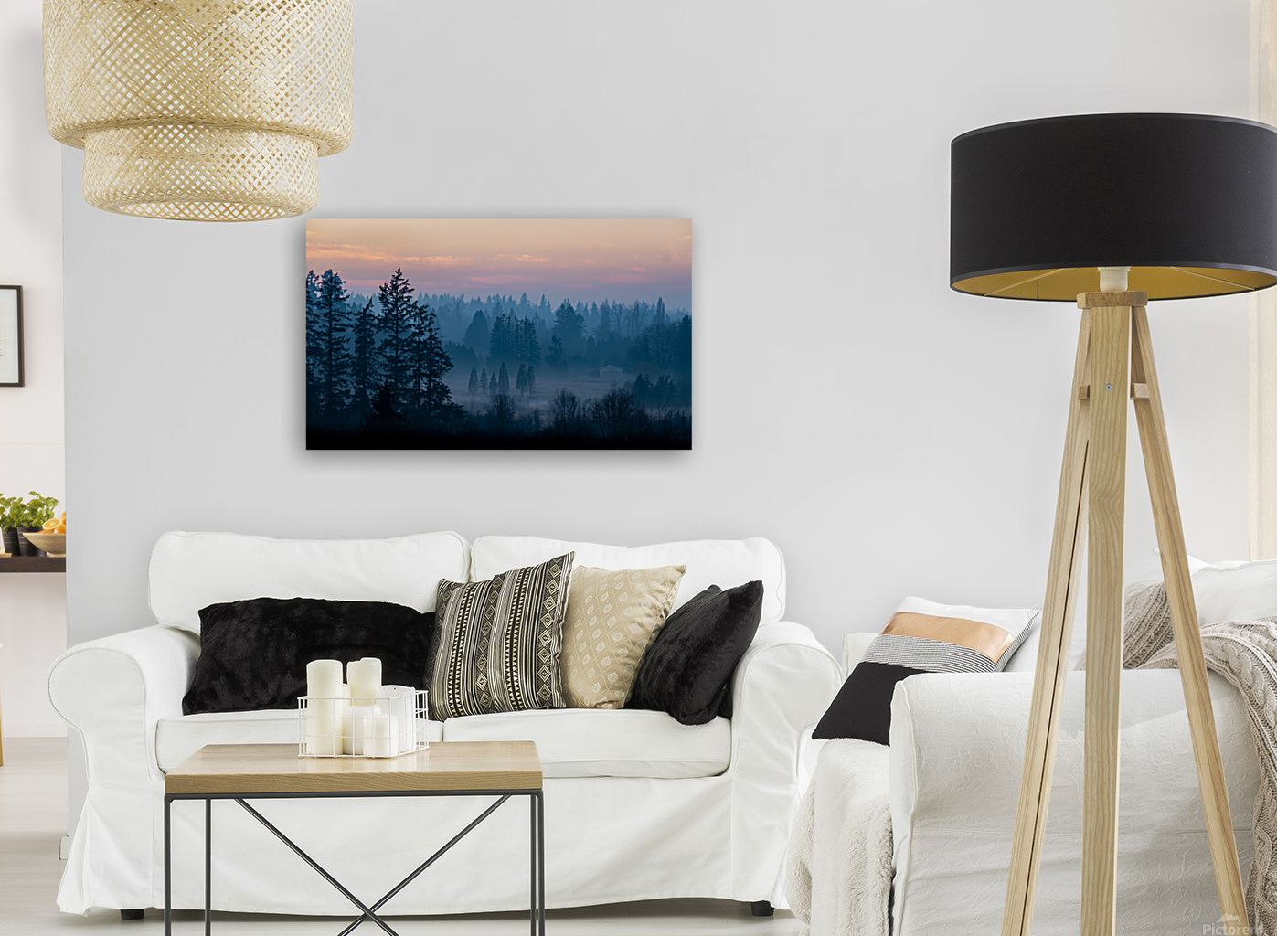 Misty Trees Reproduction