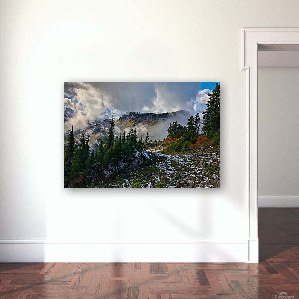 Stormy Table Mountain Reproduction