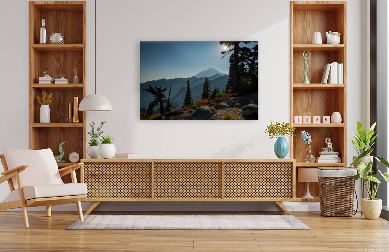 Mt Baker Sunburst Reproduction