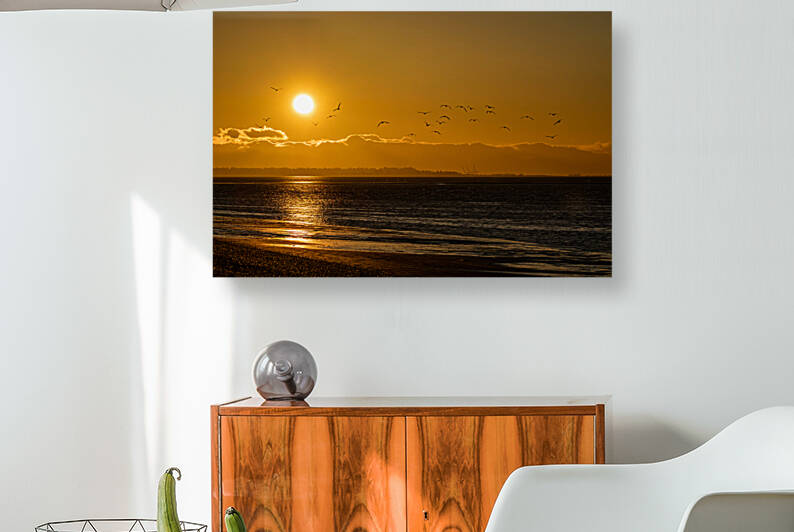 Blackie Spit Sunset Reproduction