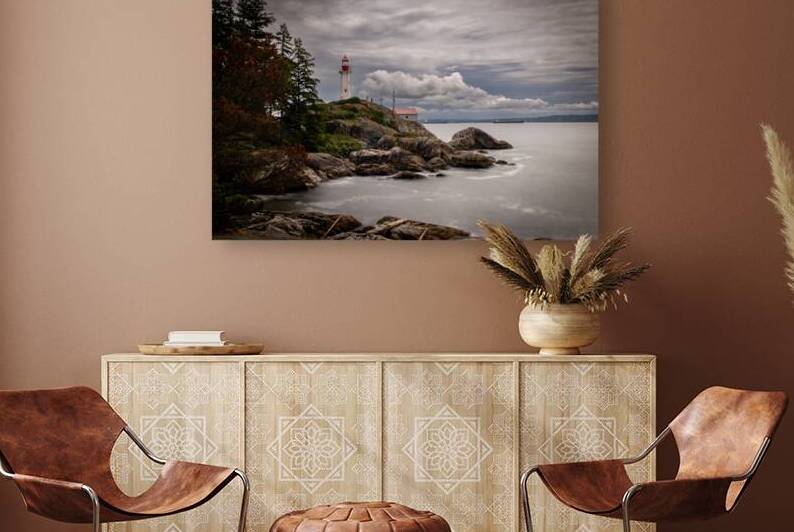 Stormy Lighthouse Reproduction