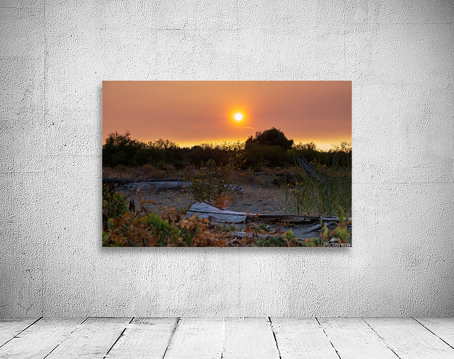 Boundry Bay Sunset Wall Preview