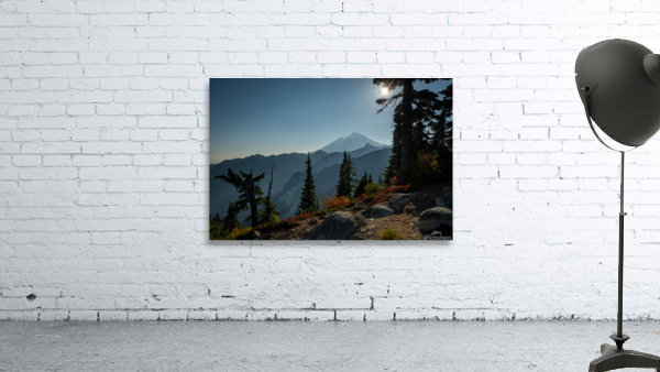 Mt Baker Sunburst Wall Preview
