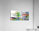 Abstractionwave 004-26 Acrylic Print